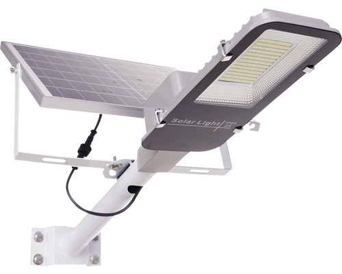 Corp iluminat stradal cu încărcare solară QL Lighting 9600 lumeni 6000-8000K, acumulator 22000mAh, protecție la umiditate IP65, incl. suport de fixare-0