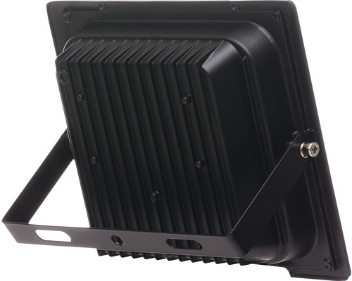 Reflector LED negru cu suport de montaj