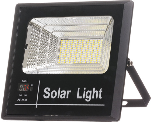 Lumină solară cu panou LED și suport de montare