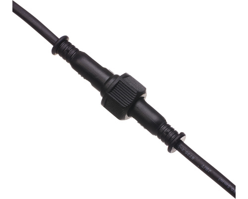 Cablu negru cu conector de cablu