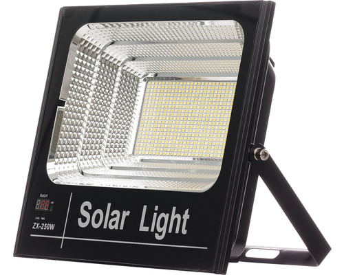 Reflector solar LED negru