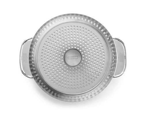 Coș pentru legume din oțel inoxidabil cu logo Weber