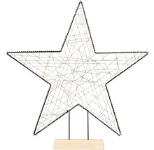 Figurină luminoasă Stea 150 LED-uri alb cald-thumb-1 Figurină luminoasă Stea 150 LED-uri alb cald-thumb-1