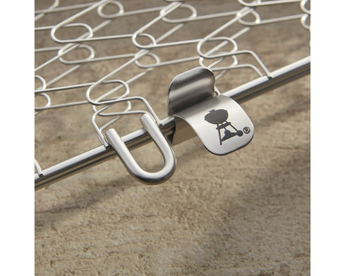 Grătar metalic cu logo Weber