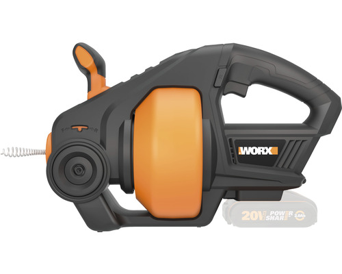 WORX unealtă de curățat țevi cu acumulator