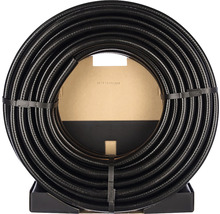 Furtun de irigare negru încolăcit