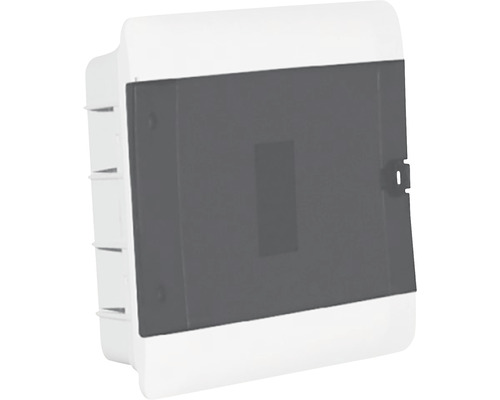Tablou distribuție electrică Mirsa Elektrik 2 module IP40, montaj îngropat Cutie de distribuție încastrată cu ușă transparentă