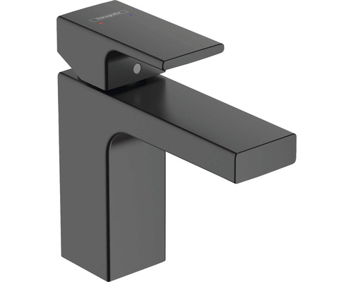 Baterie lavoar monocomandă hansgrohe Vernis Shape 100 negru mat