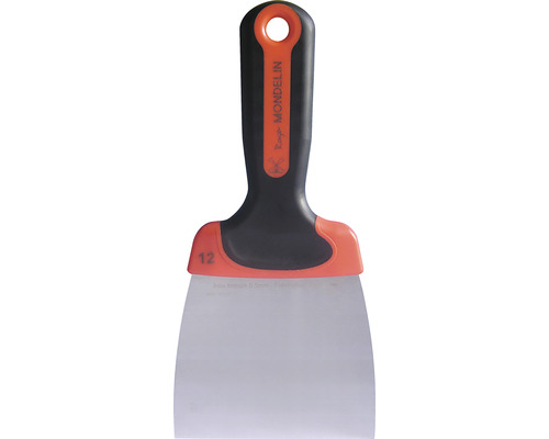 Șpaclu pentru zugrăvit Mondelin Classic 140mm, mâner din plastic bimaterial Şpaclu cu lățimea de 12 centimetri cu un mâner.