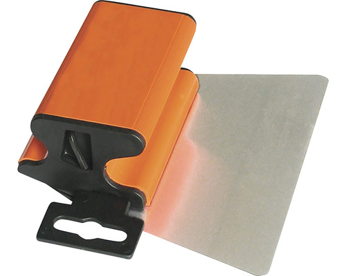 Gletieră pentru finisaje Mondelin Ergolame 500x120x0,4 mm, oțel inoxidabil Gletieră cu mâner
