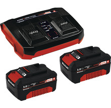 Einhell Power X-Twincharger și două baterii litiu-ion de 3.0 Ah