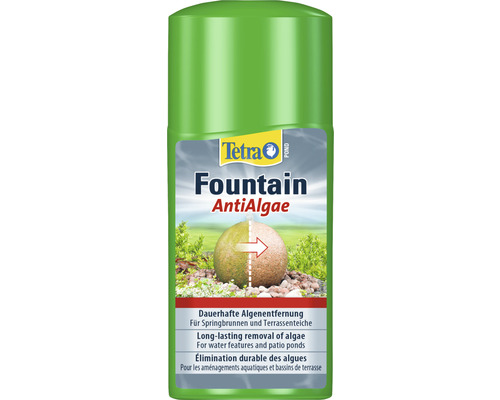 Soluție întreținere fântâni și combatere alge Tetra Pond Fountain AntiAlgae 250 ml