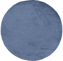 Covor rotund Romantic dusty blue Ø 120 cm-thumb-0