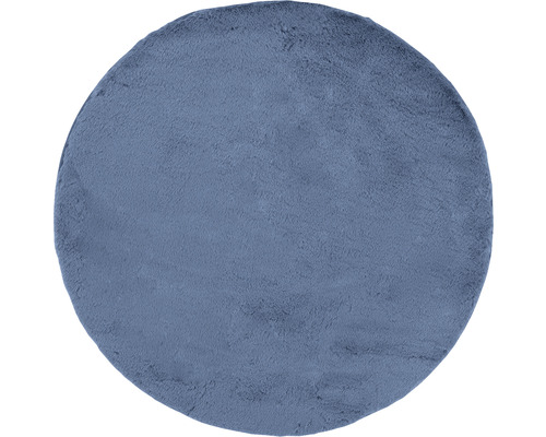 Covor rotund Romantic dusty blue Ø 120 cm-0