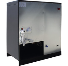 Cazan / Centrală termică pe peleți Fornello Eco Energy 40 kW, echipată cu automatizare, pompă, afișaj digital, arzător fontă, buncăr integrat 100 kg, 128x119x80 cm-thumb-3