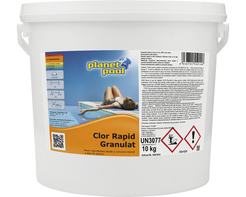 Clor rapid granulat Planet Pool 10 kg
