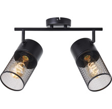 Șină spoturi Kamolo E27 max. 2x40W, metal/negru