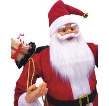 Figurină Moș Crăciun cu cadouri și dulciuri