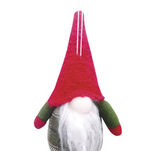 Gnom de Crăciun cu căciulă roșie ca decorație