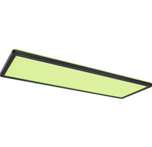 Panou cu LED integrat Auria 23W 2000 lumeni 58x20 cm, lumină RGBW, montaj aplicat, negru, cu telecomandă-thumb-4 Panou cu LED integrat Auria 23W 2000 lumeni 58x20 cm, lumină RGBW, montaj aplicat, negru, cu telecomandă-thumb-4