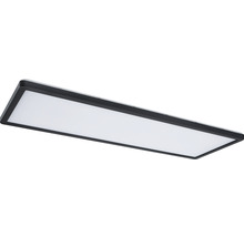 Panou cu LED integrat Auria 23W 2000 lumeni 58x20 cm, lumină RGBW, montaj aplicat, negru, cu telecomandă-thumb-6 Panou cu LED integrat Auria 23W 2000 lumeni 58x20 cm, lumină RGBW, montaj aplicat, negru, cu telecomandă-thumb-6