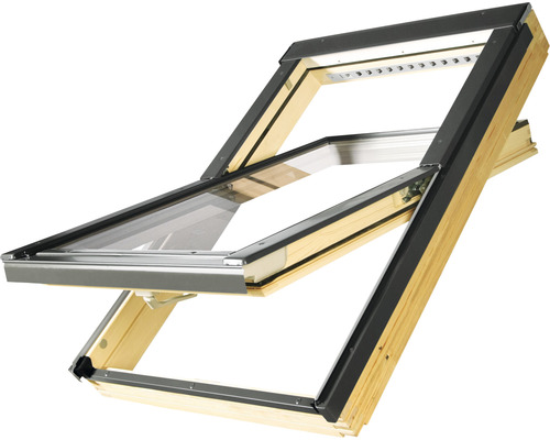 Fereastră de mansardă ARON Basic 05 78x98 cm cu tâmplărie din lemn FSC Fereastră de mansardă ARON Basic 05 78x98 cm cu tâmplărie din lemn FSC