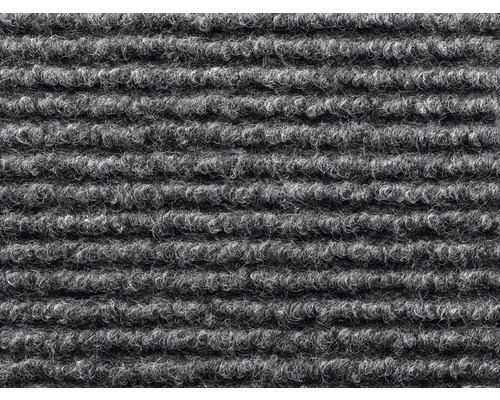 Covoraș de intrare gri cu nervuri orizontale