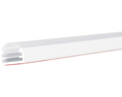 Profil bandă LED aluminiu alb cu autoadeziv LP7B 1m, incl. capace și abajur difuzor