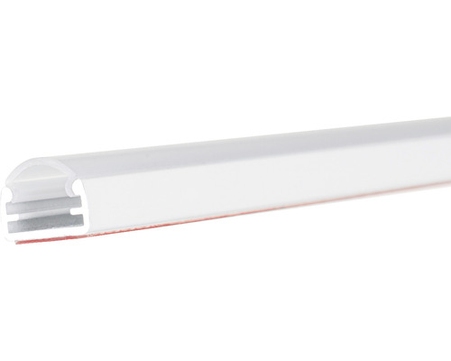 Profil bandă LED aluminiu alb cu autoadeziv LP7B 2m, incl. capace și abajur difuzor