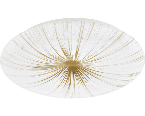 Lumină de plafon cu model de linii aurii