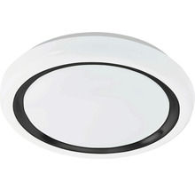 Lumină de tavan albă cu inel negru
