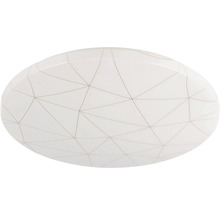 Lumină de plafon albă cu model geometric