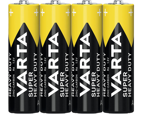 Baterii Varta Super Heavy Duty R6 AA, set de patru