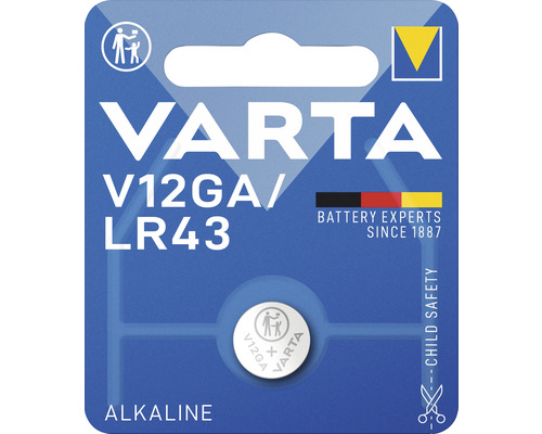 Baterie buton Varta V12GA 1,5V 80mAh