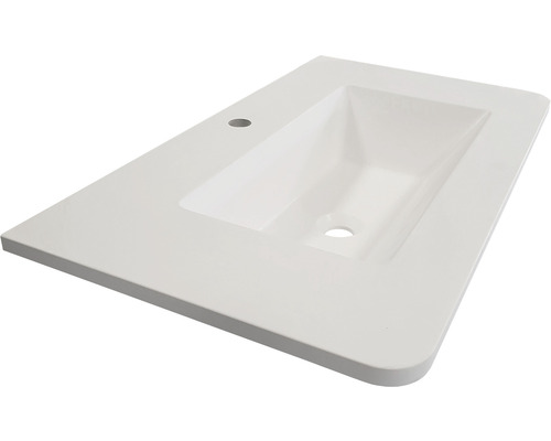 Blat de lavoar cu chiuvetă și orificiu pentru robinet