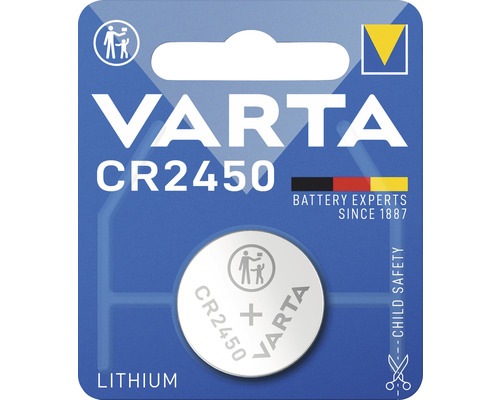 Baterie buton litiu Varta CR2450 3V 560mAh