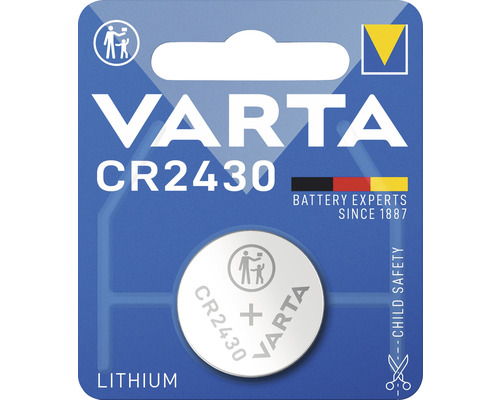 Baterie buton litiu Varta CR2430 3V 300mAh