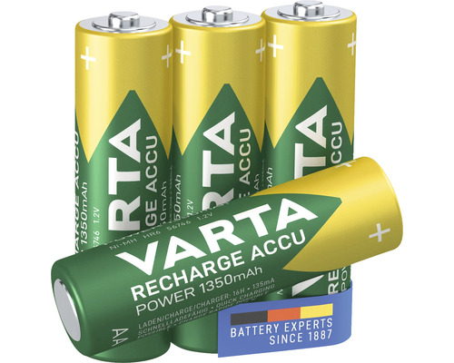 Varta Baterie AA 1350 mAh, set de patru
