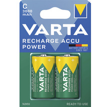 Varta Recharge Akku Power Baterie C, 3000 mAh, pachet de două