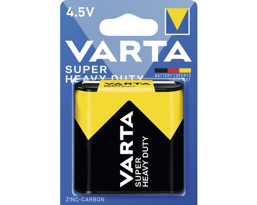 Baterie plată pentru lanternă verticală Varta Superlife 4,5V