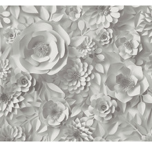 Tapet cu model de flori din hârtie