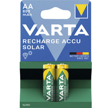 Acumulatori lămpi solare Varta AA 1,2V 800mAh, pachet 2 bucăți-thumb-0
