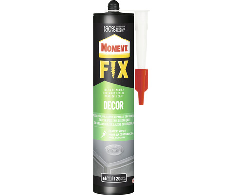 Adeziv de montaj pentru polistiren Moment Fix Decor 400 g Cartuș adeziv de montaj Moment Fix Decor