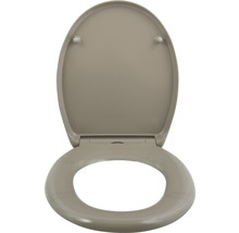 Capac de toaletă din plastic, poziție deschisă