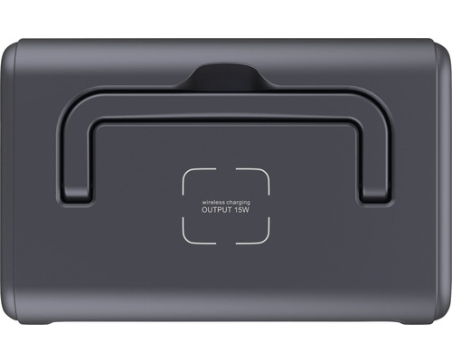 Centrală electrică portabilă cu funcție de încărcare fără fir și putere de ieșire de 15 wați