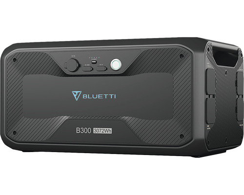 Acumulator BLUETTI B300 3072 Wh LiFePO, putere 500W, compatibil cu stațiile portabile BLUETTI