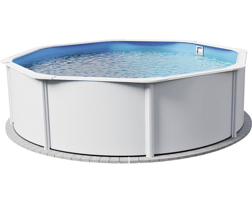 Piscină Vision-Pool Classic Solo Ø 460 cm H 120 cm capacitate 17450 l inclus skimmer