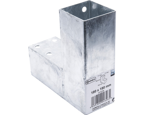 Suport metalic pentru stâlp, 180 x 180 mm