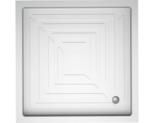 Cădiță de duș pătrată autoportantă Belform Quadra 90x90x15 cm acril alb 27CB0098