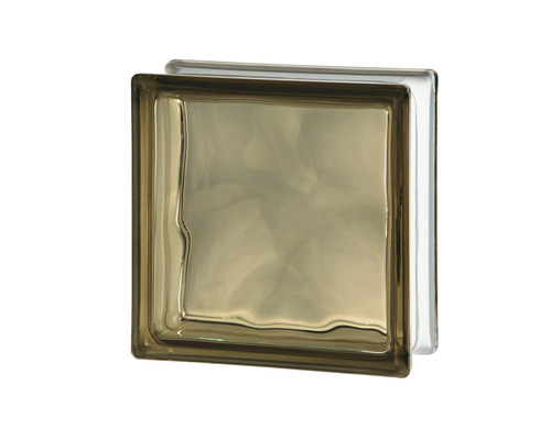 Cărămidă de sticlă SEVES GLASSBLOCK 19x19x8 cm maro